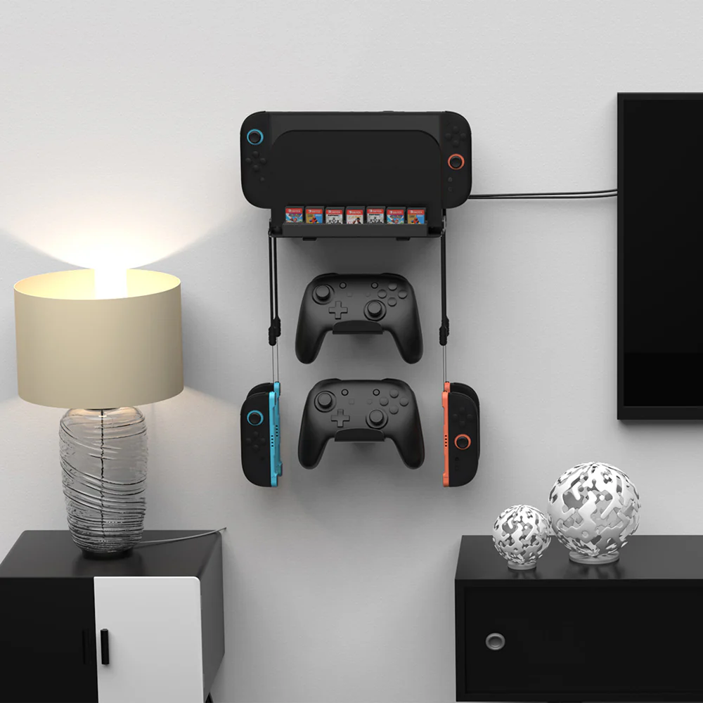 Dobe Wall Mount Bundle for Nintendo Switch 2 / Nintendo Switch / Nintendo Switch OLED TNS-31113 - Image 2