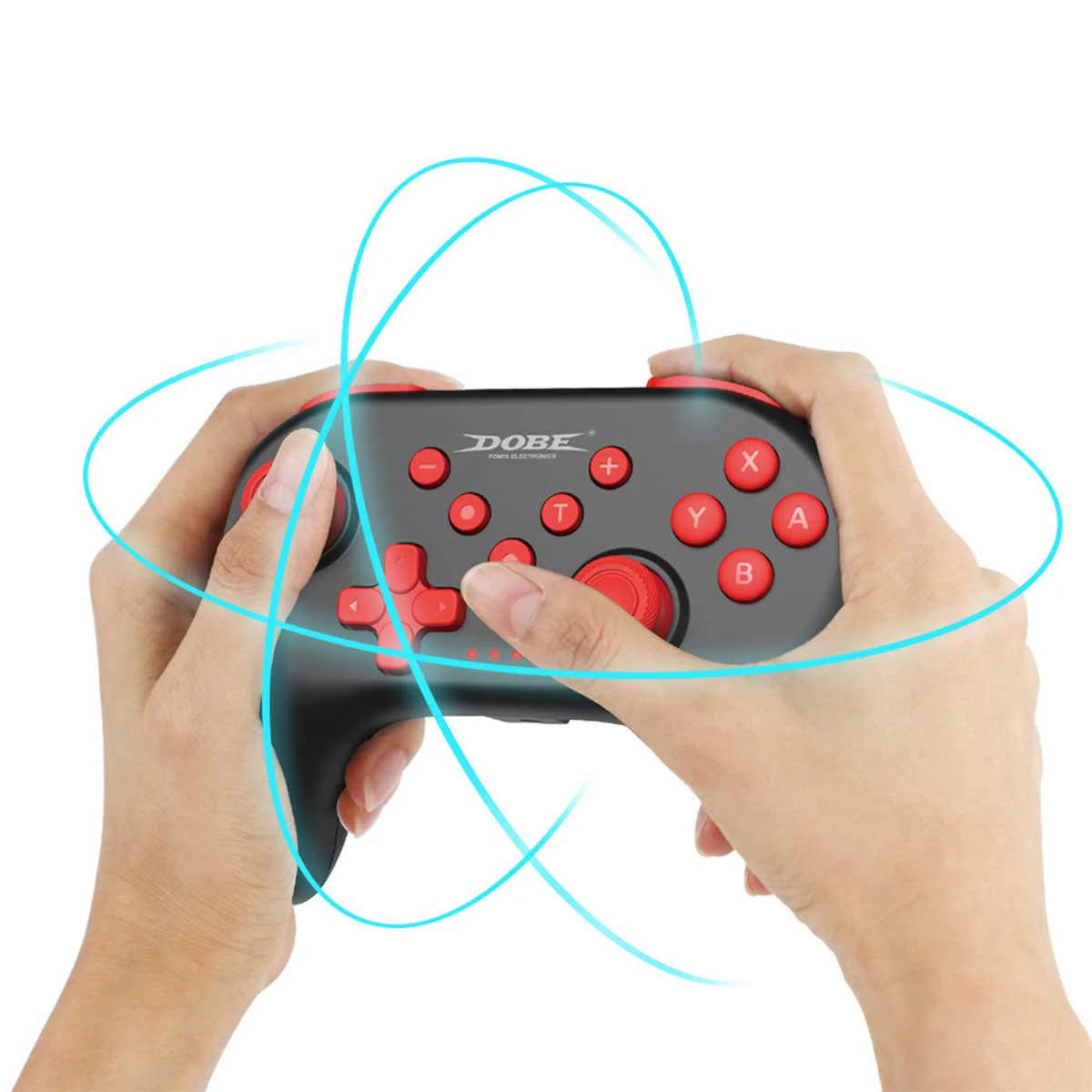 Dobe Wireless Controller For N-S (Light Blue, Black, Light Green) - Image 7