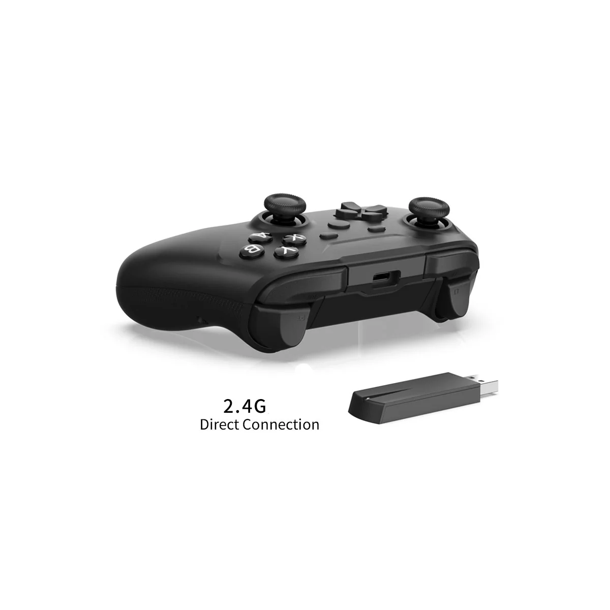 Dobe Wireless Controller for Steam Deck/ Switch/ PC (Black) TYX-1618A - Image 5