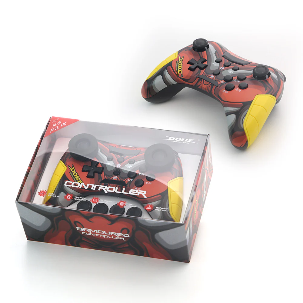Dobe Wireless Mechanical Controller for Nintendo Switch/ PS3/ PC TY-3839 (Gear Wheel, Fortress, Armoured) - Image 10