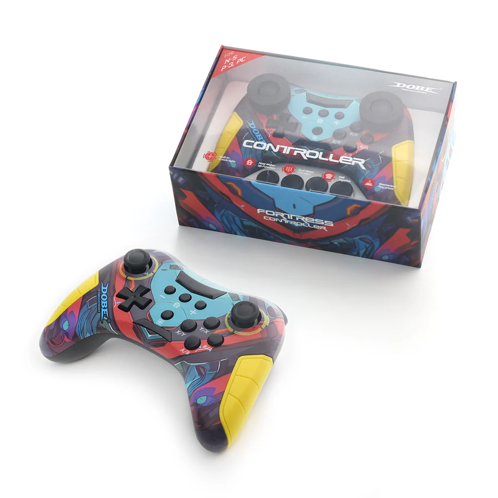 Dobe Wireless Mechanical Controller for Nintendo Switch/ PS3/ PC TY-3839 (Gear Wheel, Fortress, Armoured) - Image 8