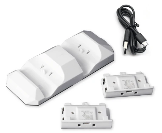 Dobe Xboxone S Dual Charging Dock for Xboxone Wireless Controller White (Dobe) TYX-695S