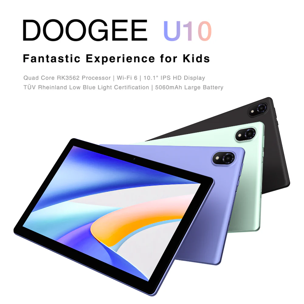 Doogee U10 Tablet 10.1" HD IPS 9GB+128GB Android 13 - Image 4