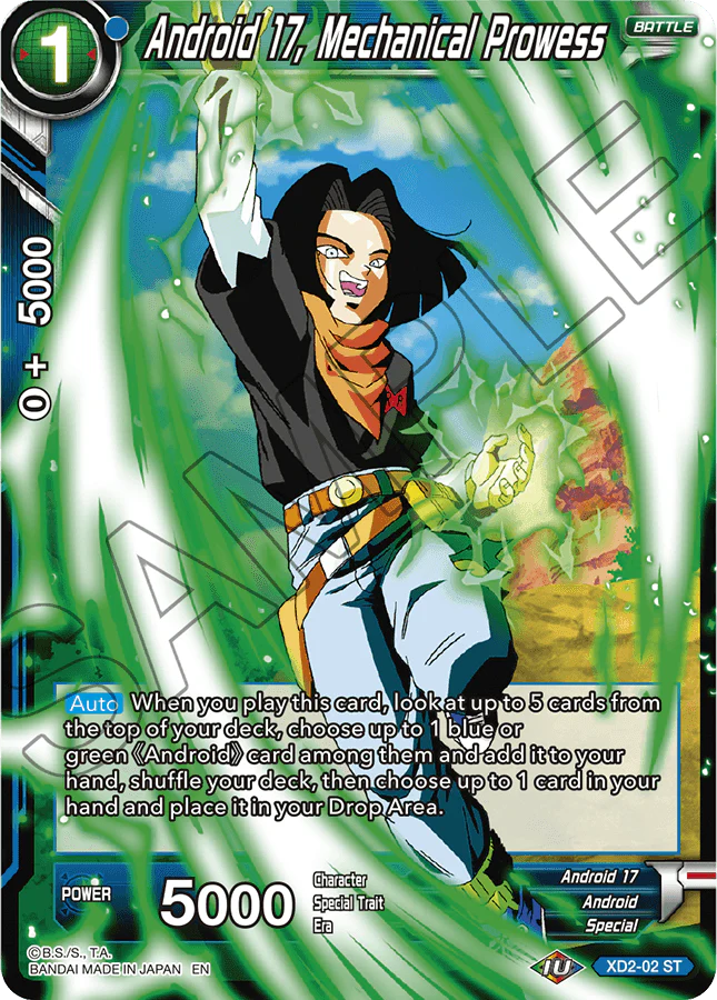 Dragon Ball Super Card Game DB8 Android Duality Expert Deck (XD02) - Image 3