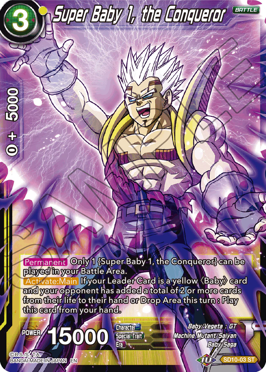 Dragon Ball Super Card Game Db8 Parasitic Overlord Starter Deck (SD10) - Image 4