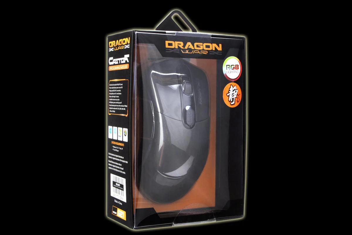 Dragon War Caster Pro Gaming Mouse Black (ELE-G21) - Image 7