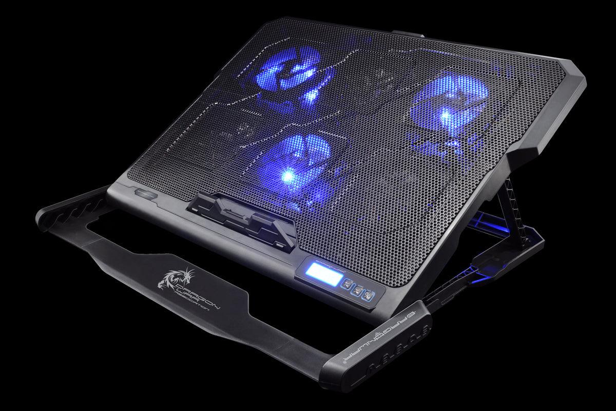 Dragonwar Cooler Professional Gaming Cooler Fan with Back Light (G-HW-002-BLK) - Image 2