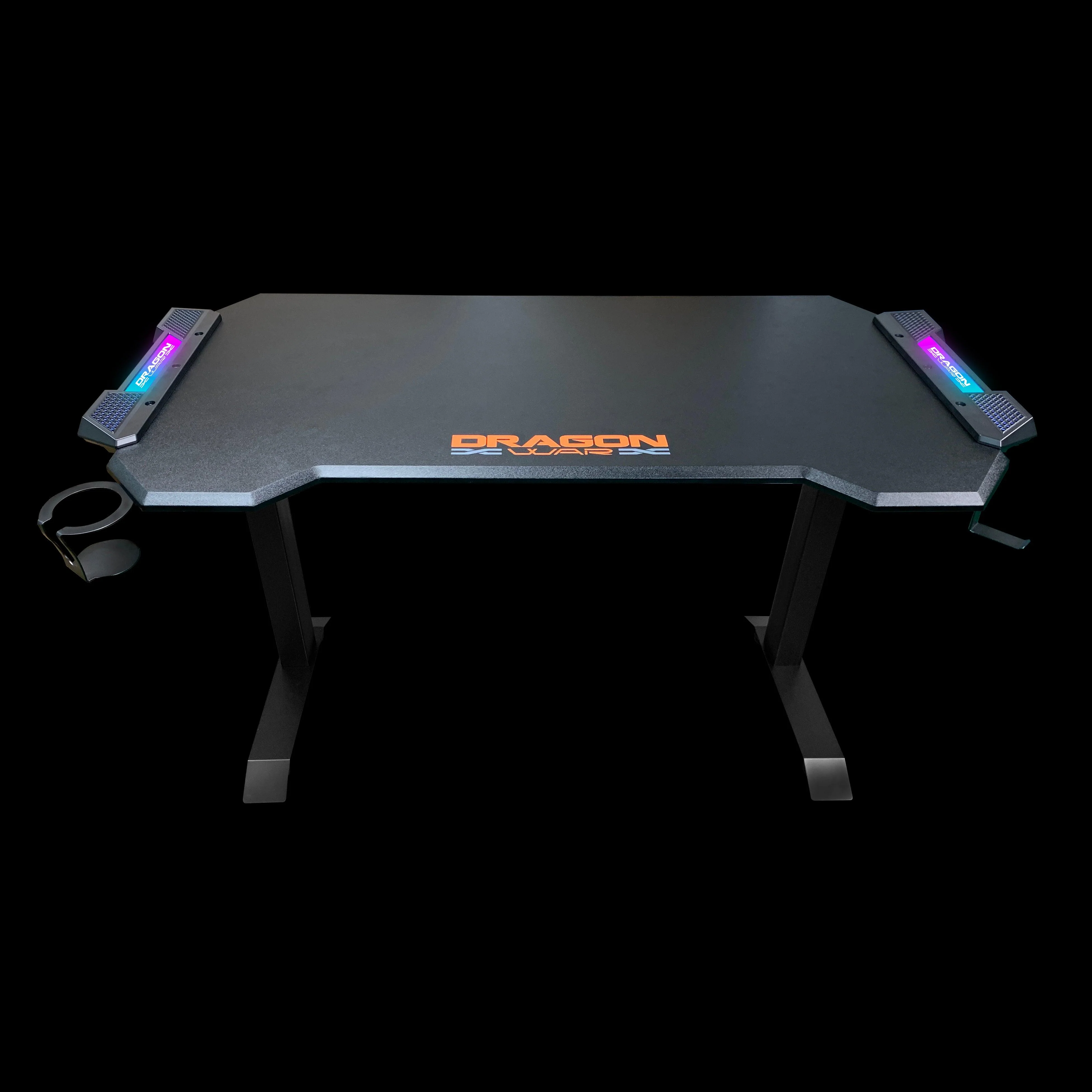 Dragonwar GT-010 RGB Gaming Table Black (GT-010V2-BK) - Image 2