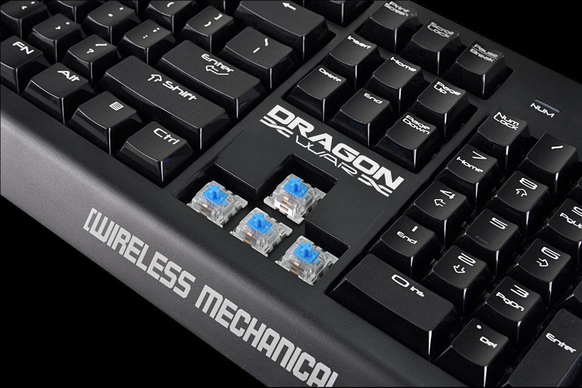 Dragonwar Rechargeable Wireless Mechanical Keyboard (GK-013-BK) - Image 3