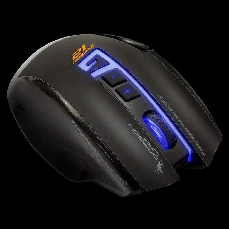 Dragonwar Zodiac 12 G13 Ergonomic MOBA/MMO Professional Gaming Mouse (ELE-G13-BK) - Image 4