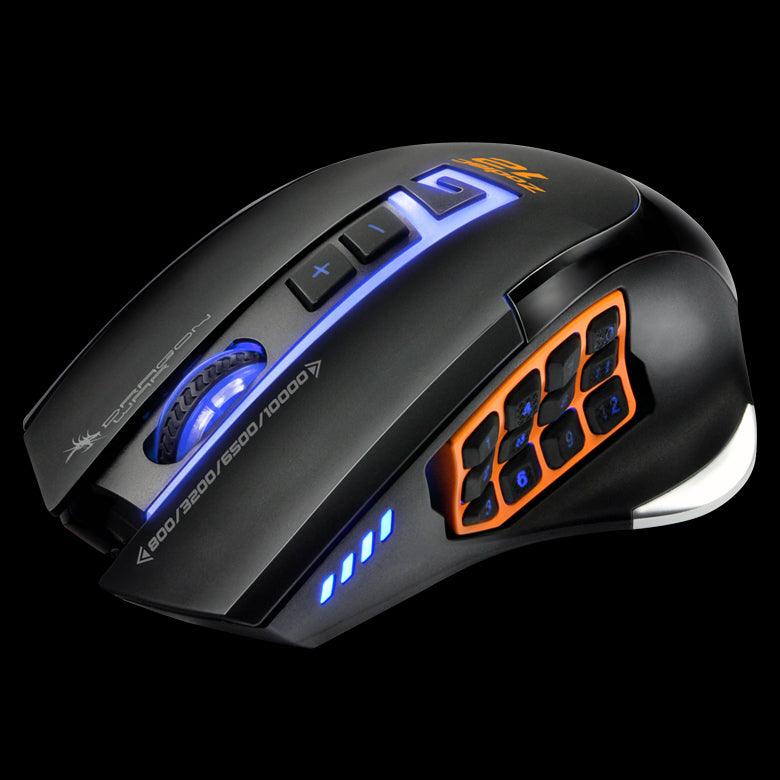 Dragonwar Zodiac 12 G13 Ergonomic MOBA/MMO Professional Gaming Mouse (ELE-G13-BK) - Image 6