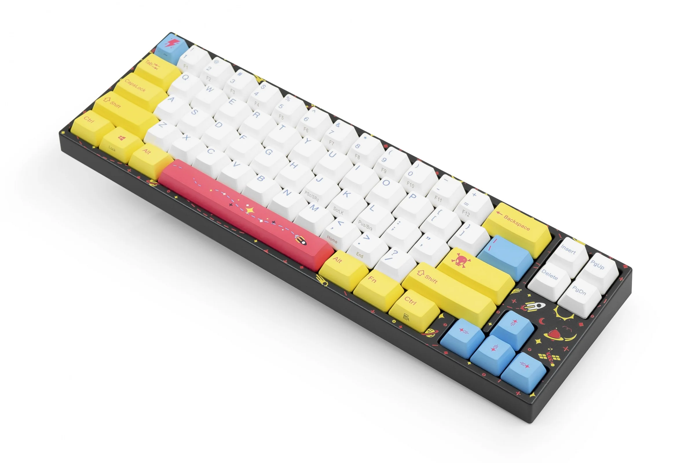 Ducky Miya Pro Flare Star Mechanical Keyboard (Cherry MX Brown) (MYD68NA020A2A0A01A020) - Image 10