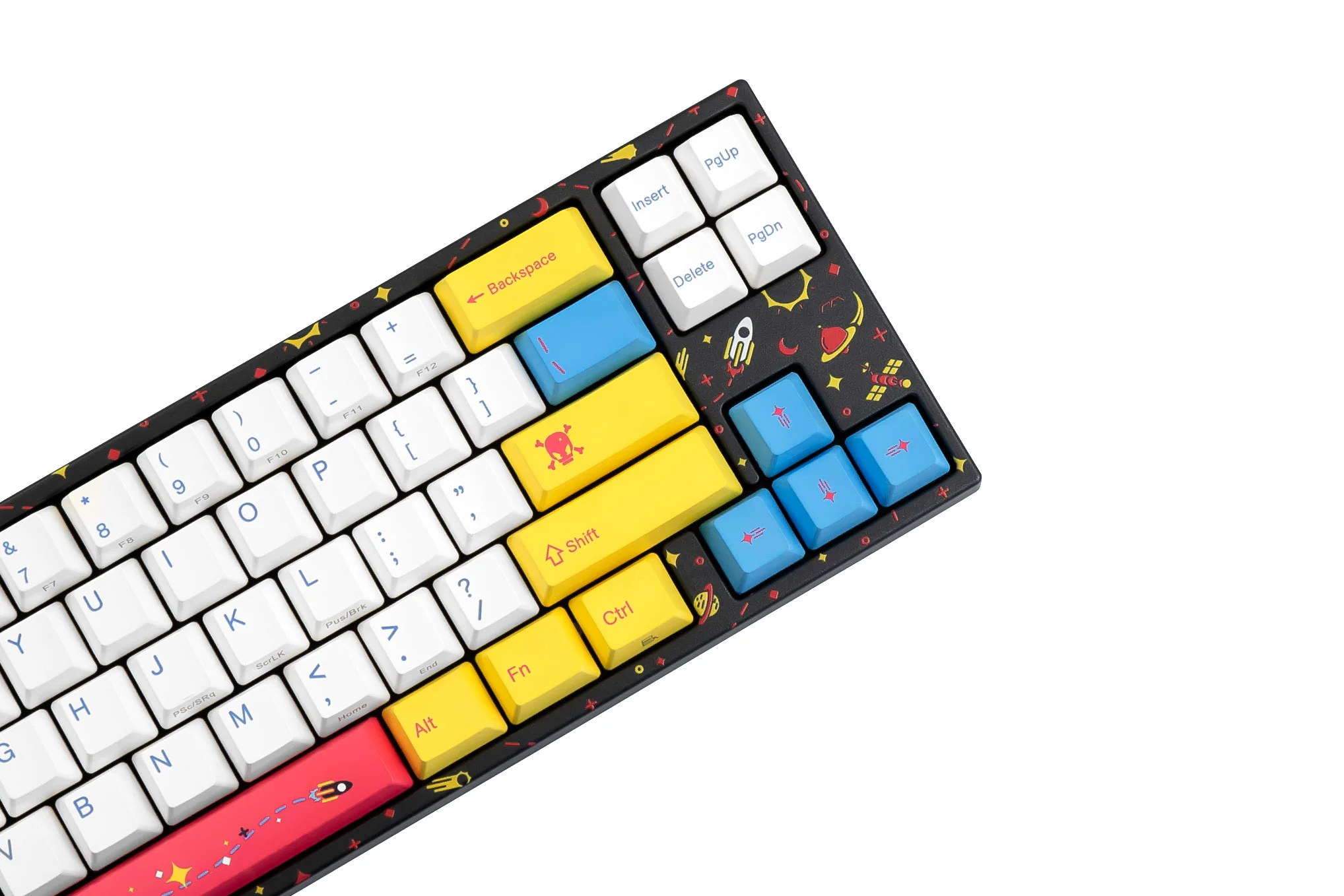 Ducky Miya Pro Flare Star Mechanical Keyboard (Cherry MX Brown) (MYD68NA020A2A0A01A020) - Image 4