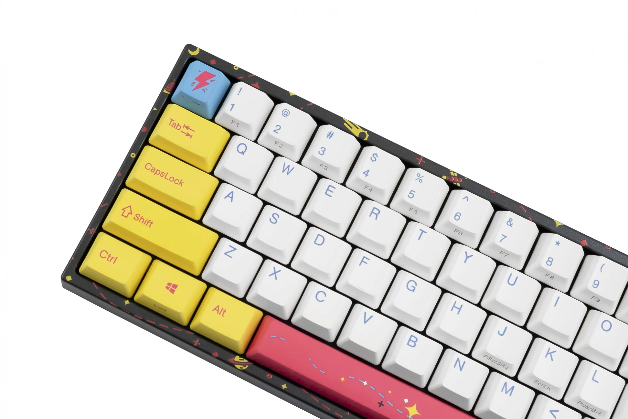 Ducky Miya Pro Flare Star Mechanical Keyboard (Cherry MX Brown) (MYD68NA020A2A0A01A020) - Image 5
