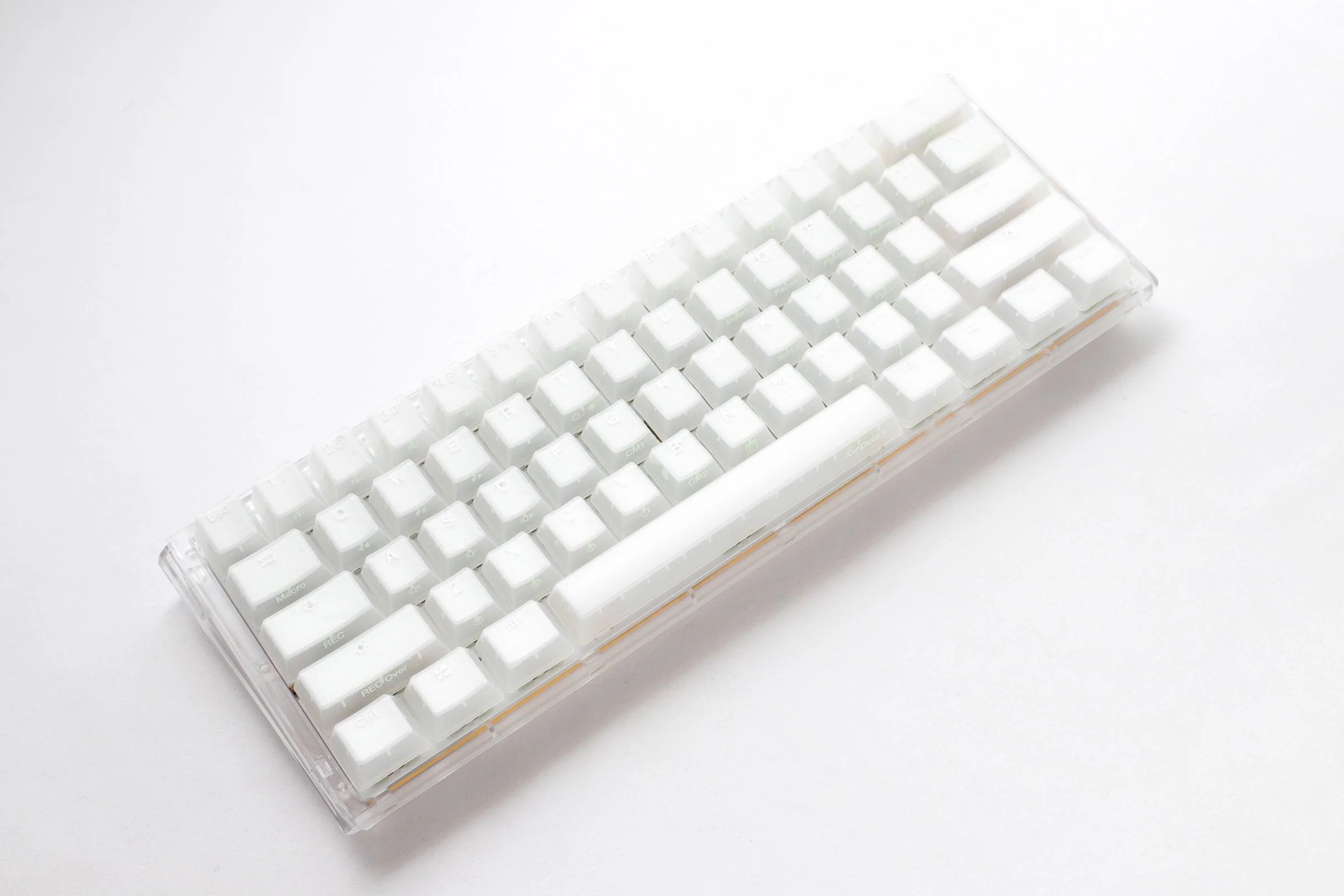 Ducky One 3 Mini Aura White HotSwap RGB Double-Shot PBT Mechanical Keyboard (Cherry RGB Brown) (DKON2161ST-BUSPDAWWWWC1) - Image 5