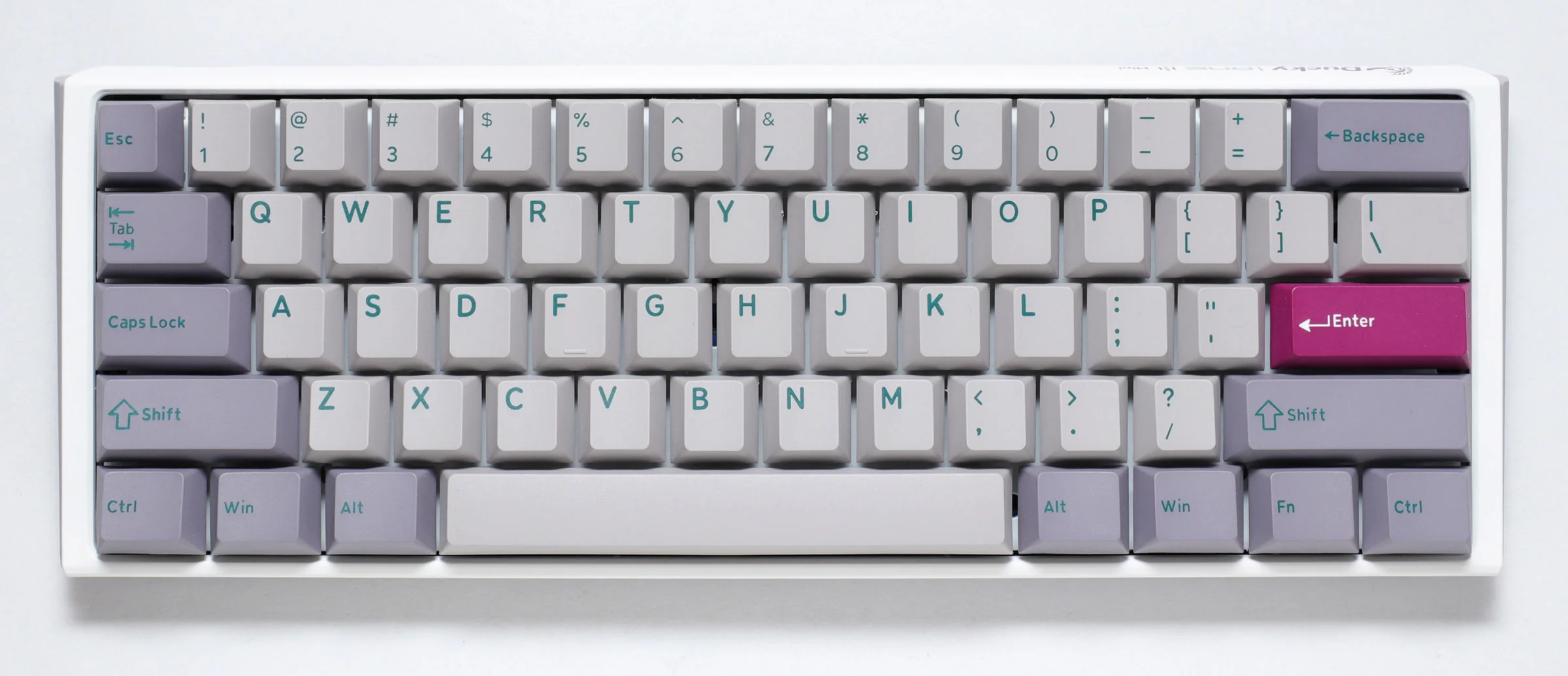 Ducky One 3 Mini Mist Grey Hotswap RGB Double-Shot PBT Mechanical Keyboard (Cherry RGB Red) (DKON2161ST-RUSPDMIWHHC2) - Image 12