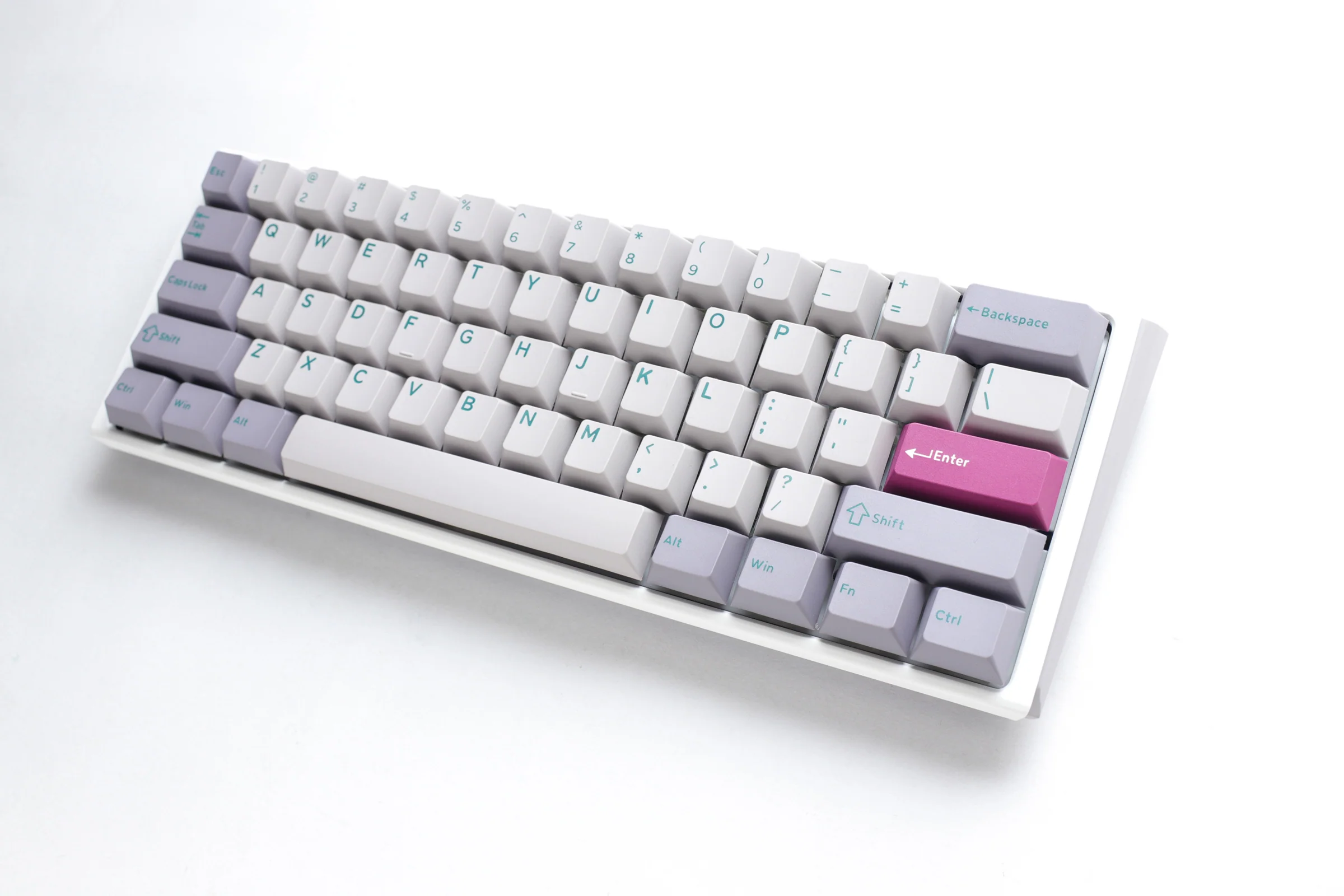 Ducky One 3 Mini Mist Grey Hotswap RGB Double-Shot PBT Mechanical Keyboard (Cherry RGB Red) (DKON2161ST-RUSPDMIWHHC2) - Image 4