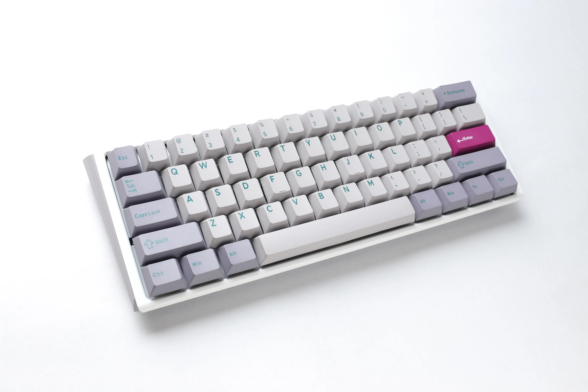 Ducky One 3 Mini Mist Grey Hotswap RGB Double-Shot PBT Mechanical Keyboard (Cherry RGB Red) (DKON2161ST-RUSPDMIWHHC2) - Image 6