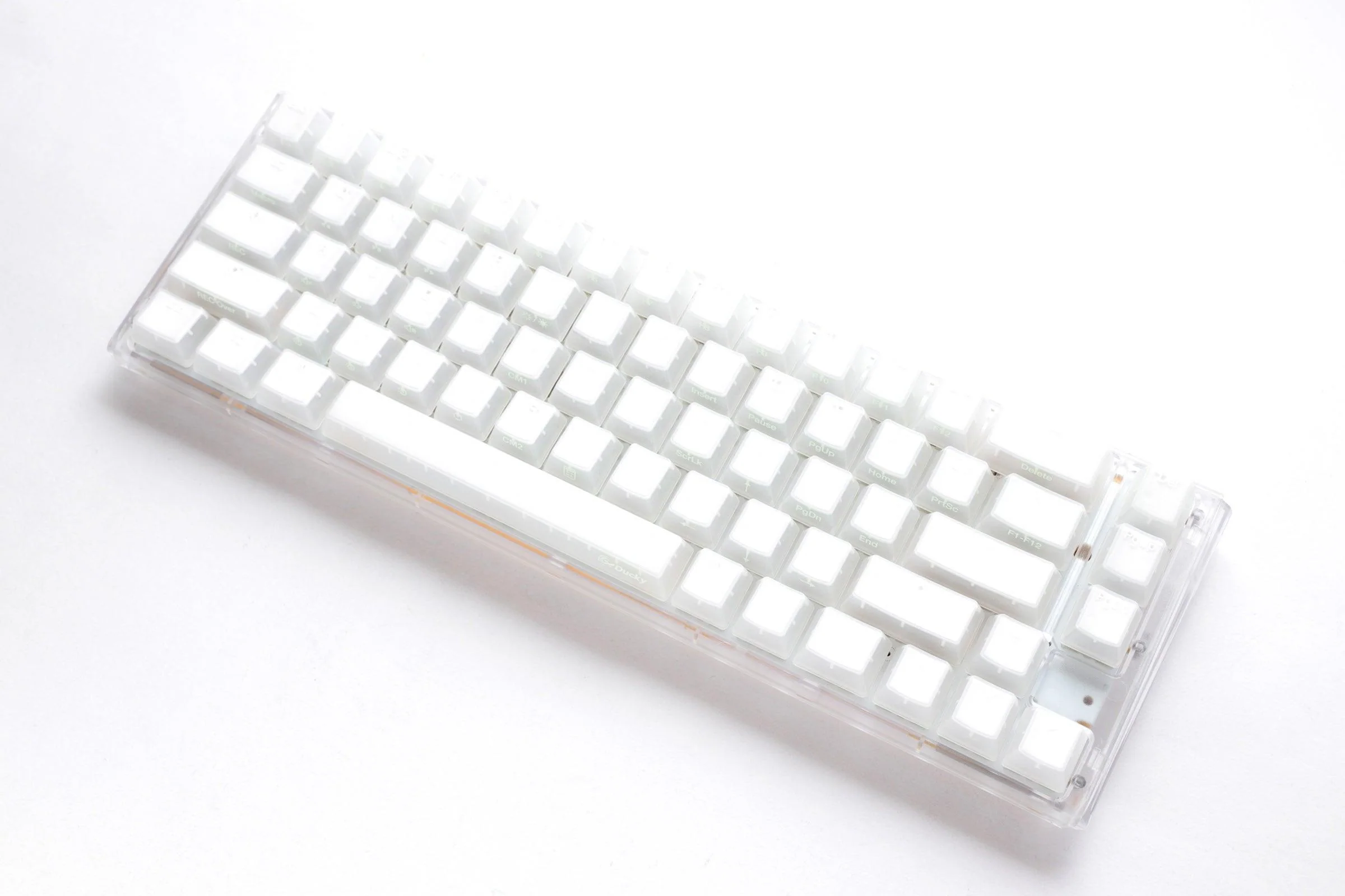 Ducky One 3 SF Aura White HotSwap RGB Double-Shot PBT Mechanical Keyboard (Cherry RGB Brown) (DKON2167ST-BUSPDAWWWWC1) - Image 3