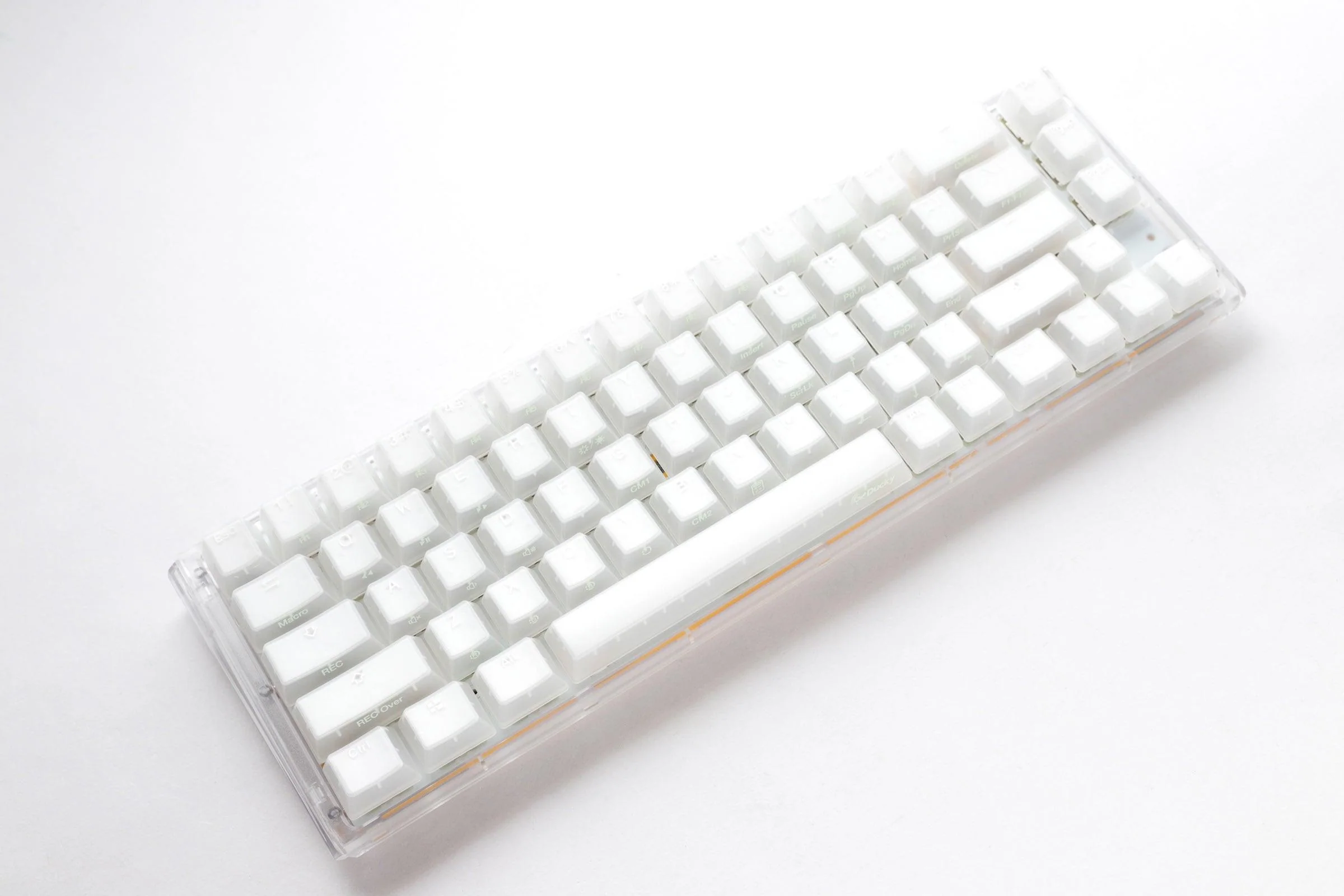 Ducky One 3 SF Aura White HotSwap RGB Double-Shot PBT Mechanical Keyboard (Cherry RGB Brown) (DKON2167ST-BUSPDAWWWWC1) - Image 4