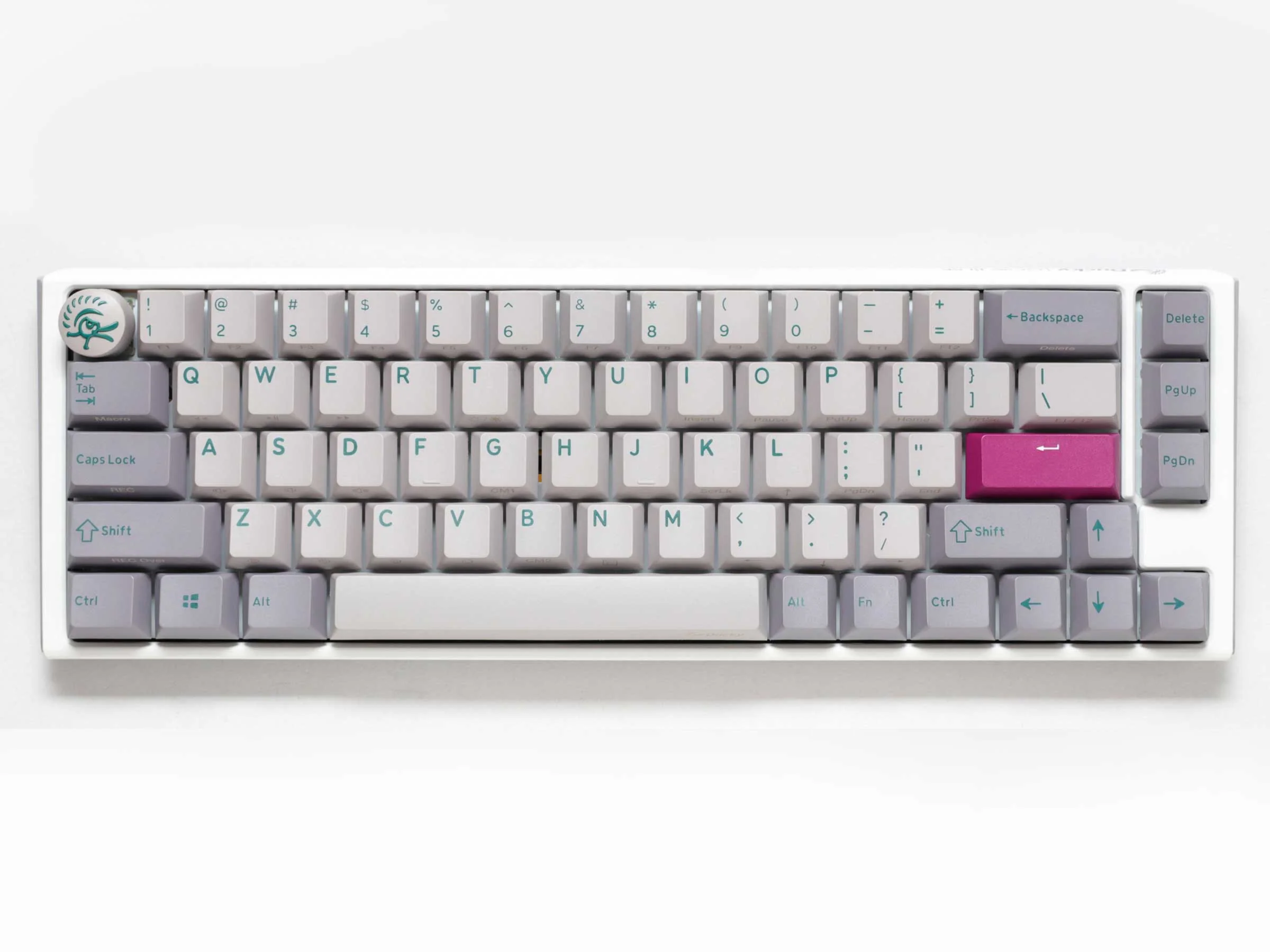 Ducky One 3 SF Mist Grey Hotswap RGB Double-Shot PBT Mechanical Keyboard (Cherry RGB Red) (DKON2167ST-RUSPDMIWHHC2) - Image 2