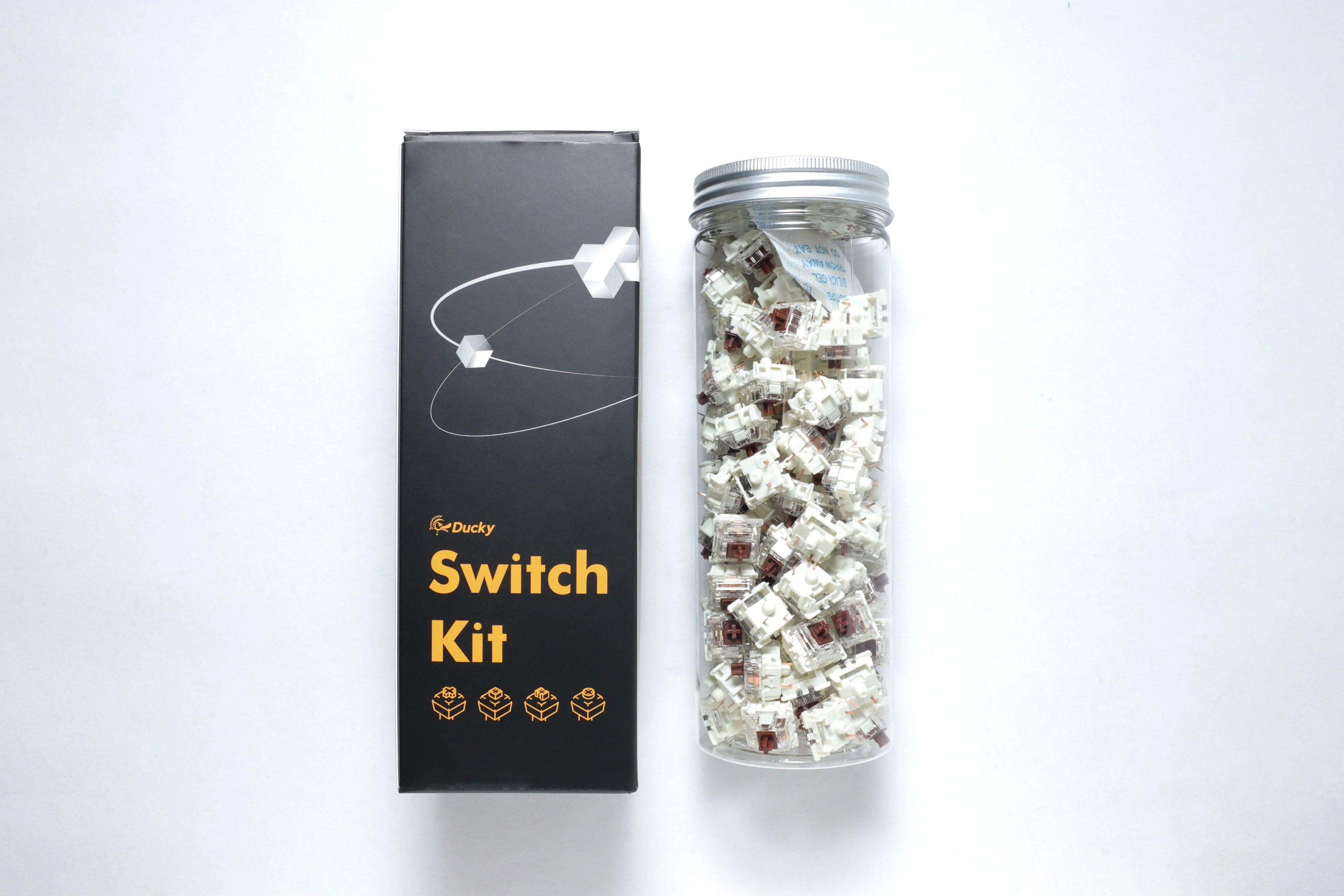 Ducky Switch Kit - 110 pcs. (Gateron G Pro Brown) - Image 2