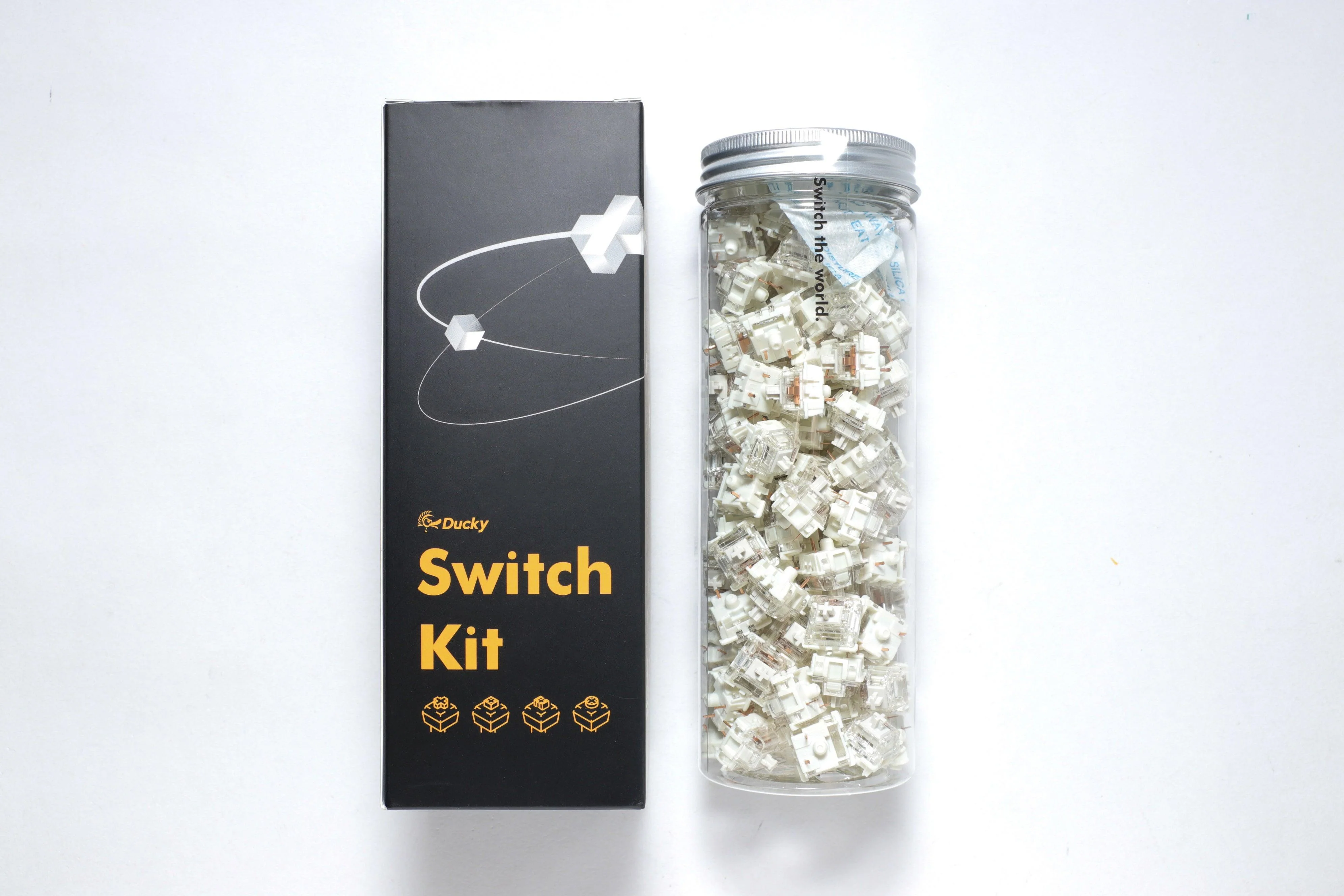 Ducky Switch Kit - 110 pcs. (Gateron G Pro White) - Image 2