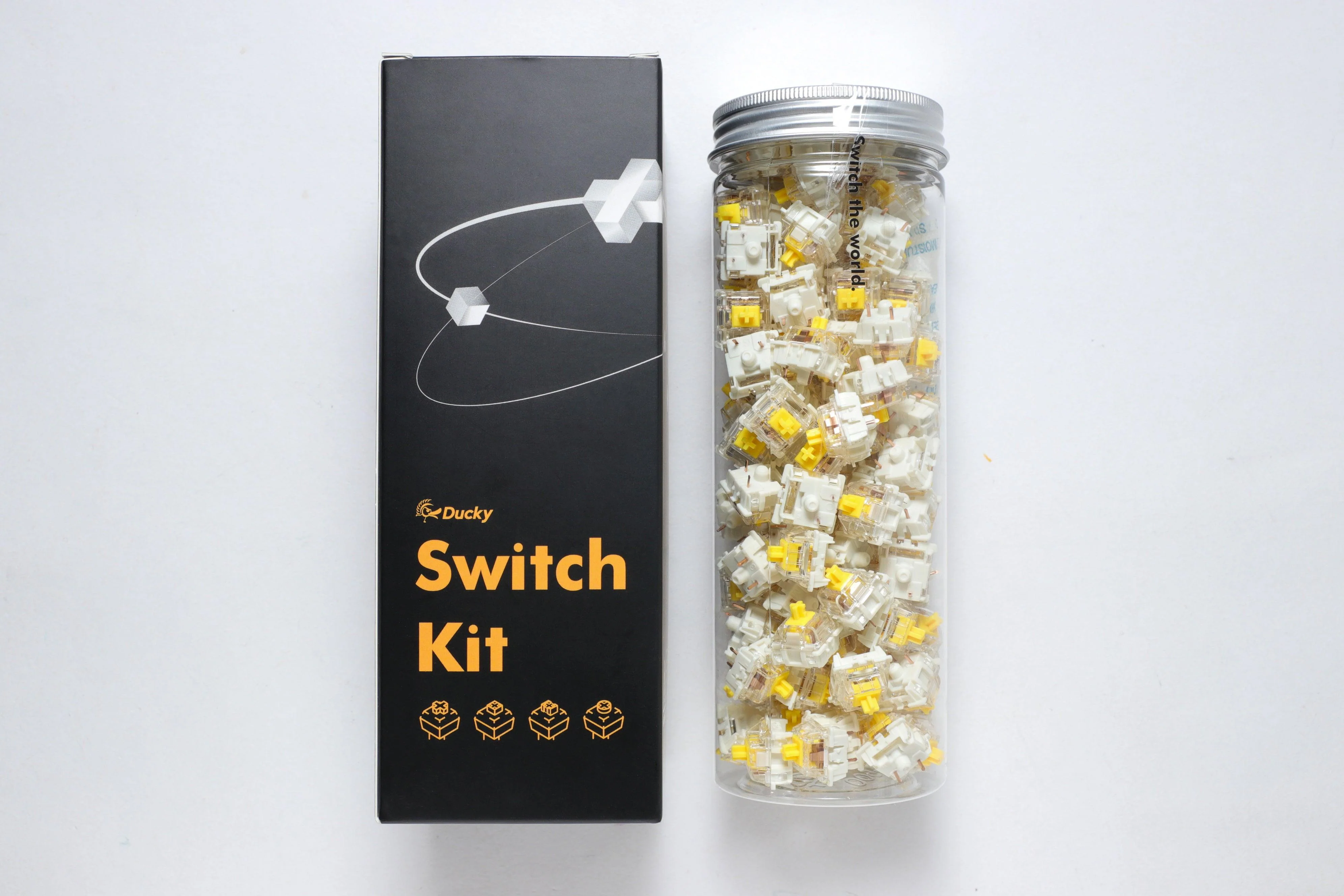Ducky Switch Kit - 110 pcs. (Gateron G Pro Yellow) - Image 2