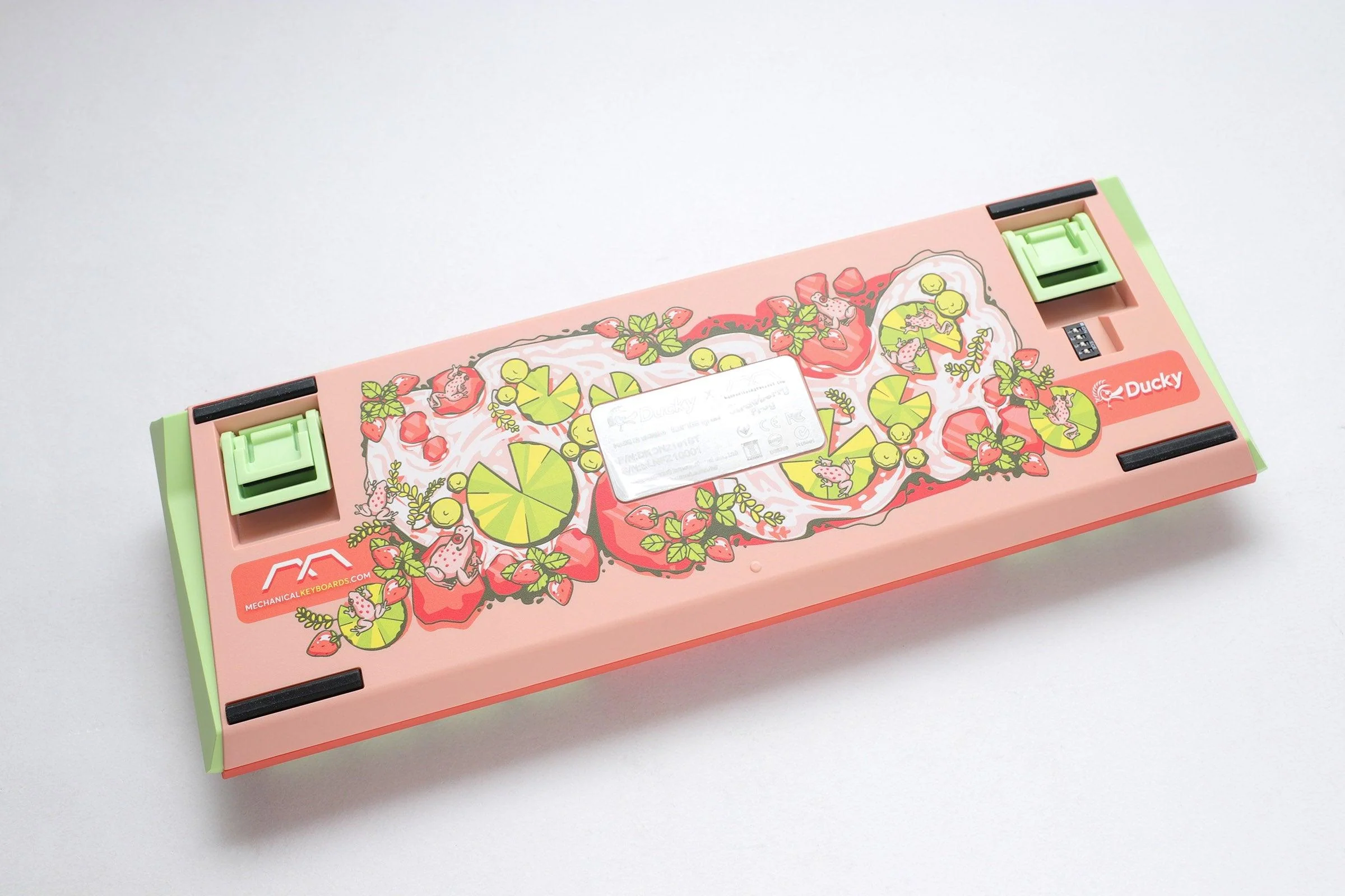 Ducky X MK Strawberry Frog One 3 Mini Hotwap RGB Mechanical Keyboard (Cherry RGB Brown) (DKON2161ST-BUSPHSFTPGC1) - Image 7