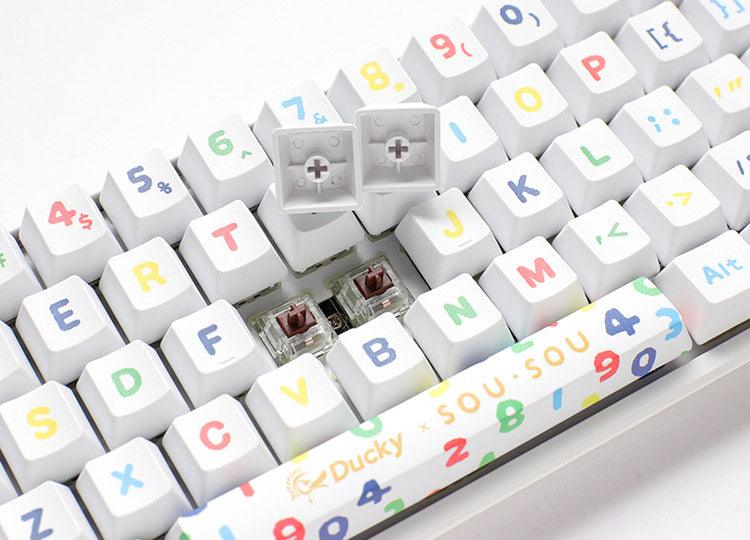 DUCKY X SOU SOU ONE 2 MECHANICAL KEYBOARD (CHERRY MX BROWN) (DKON1808-BUSPHWWBS1) - Image 3
