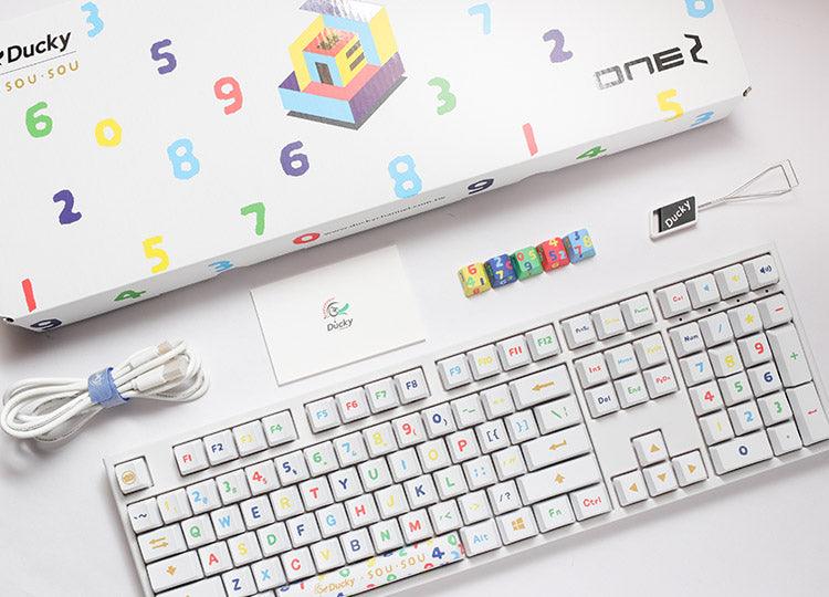 DUCKY X SOU SOU ONE 2 MECHANICAL KEYBOARD (CHERRY MX RED) (DKON1808-RUSPHWWBS1) - Image 2
