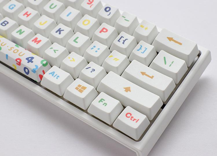 DUCKY X SOU SOU ONE 2 MINI RGB LED MECHANICAL KEYBOARD (CHERRY MX RED) (DKON2061ST-RUSPHWWTS2) - Image 3
