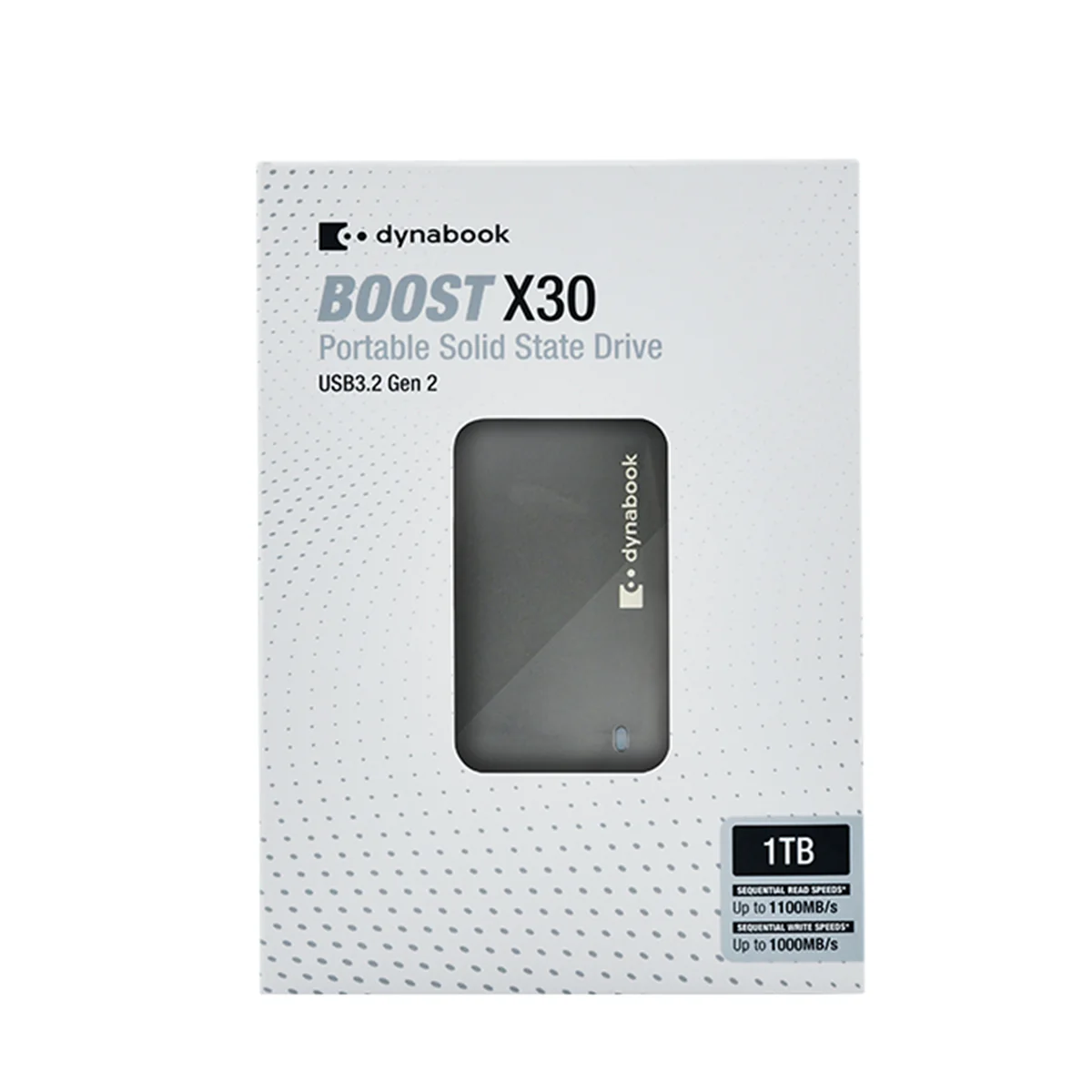 Dynabook Boost X30 Pro 1TB Portable SSD USB 3.2 Gen2x2 (20 GBPS) Up to 1600MB/s Read USB-C & USB-A Compatible - Image 6