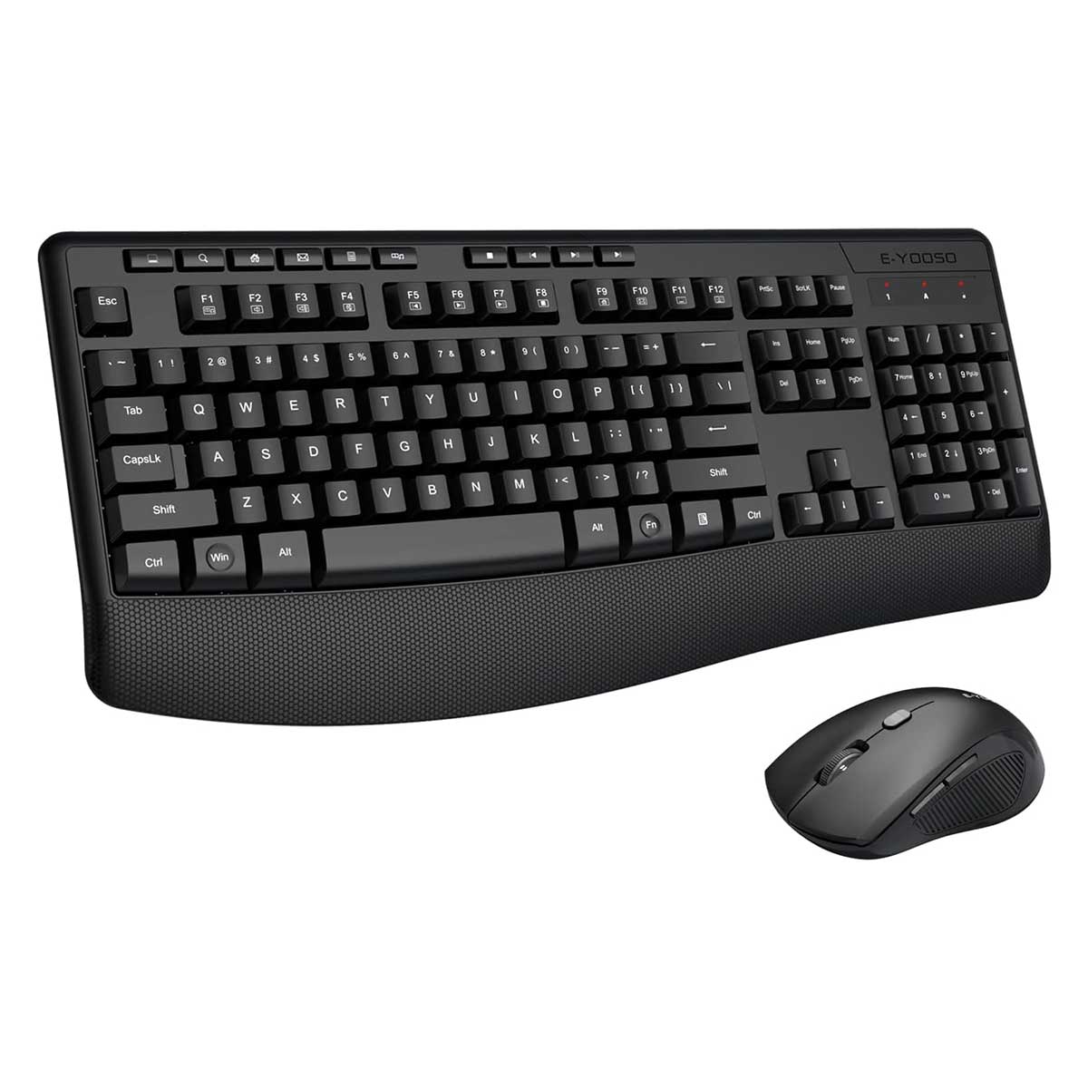 E-Yooso E-787 Wireless Keyboard & Mouse Combo (Black) - Image 2