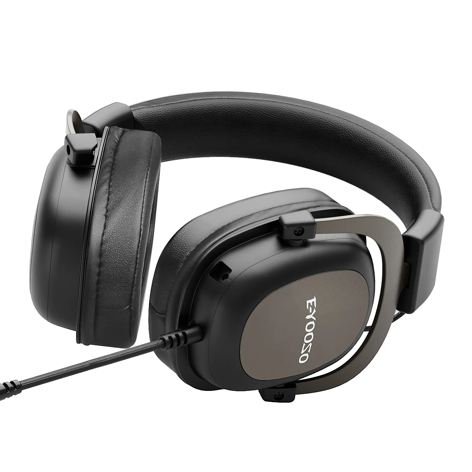 E-Yooso H2828D Gaming Headset for PC/ Playstation/ Xbox/ Mobile (Black) - Image 5