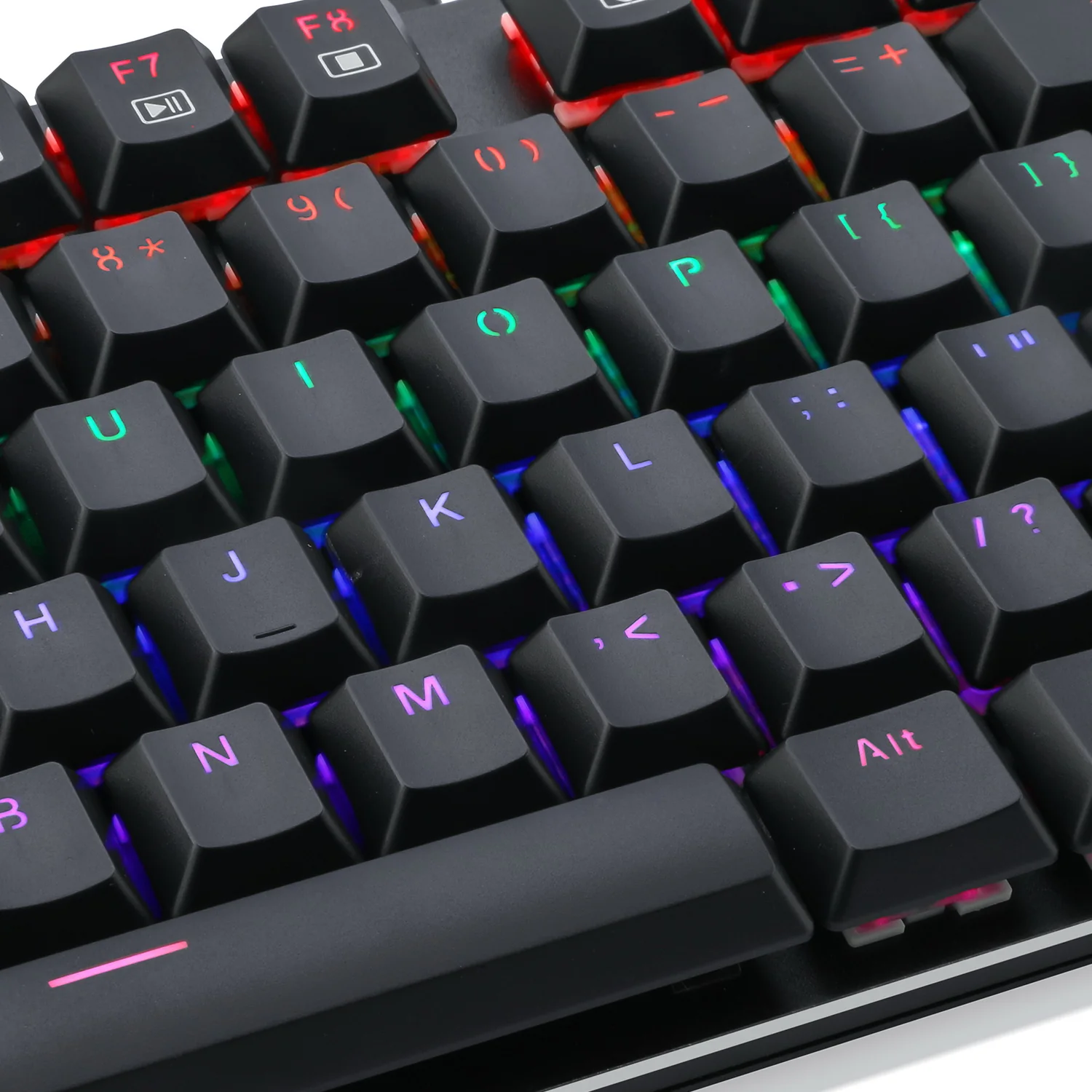 E-Yooso K-630 RGB 87 Keys Wired Mechanical Keyboard Black - Image 8