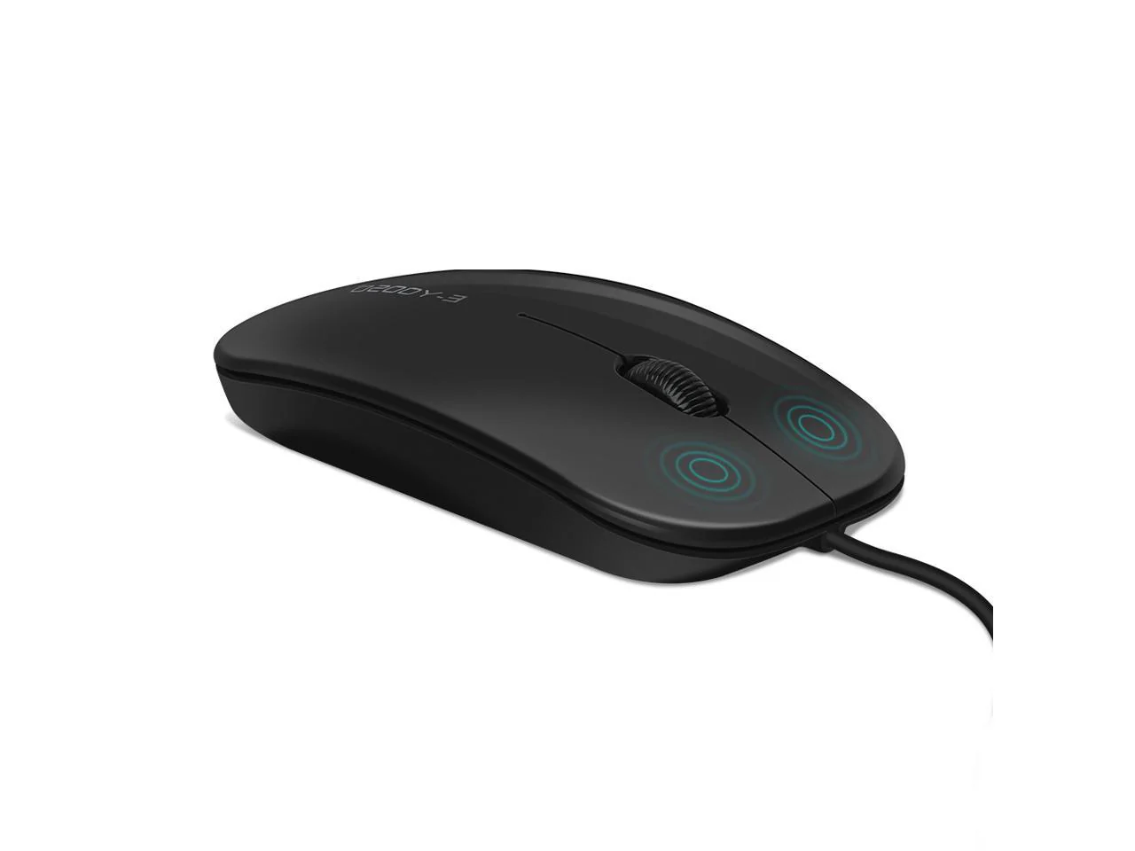 E-Yooso V-3000 Wired Optical Mouse (Black) - Image 3