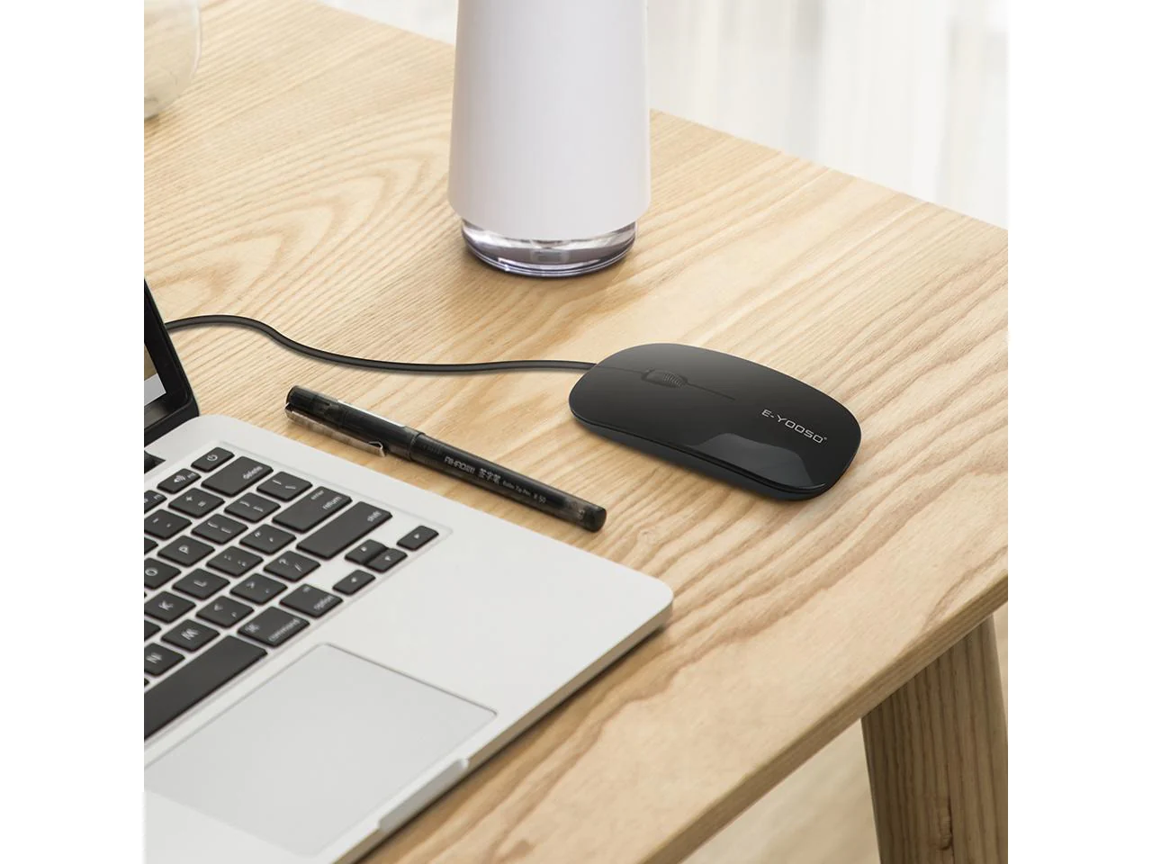 E-Yooso V-3000 Wired Optical Mouse (Black) - Image 6