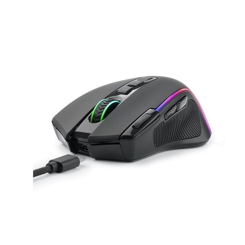 E-Yooso X-11 Pro RGB Tri-Mode Gaming Mouse (Black) - Image 7