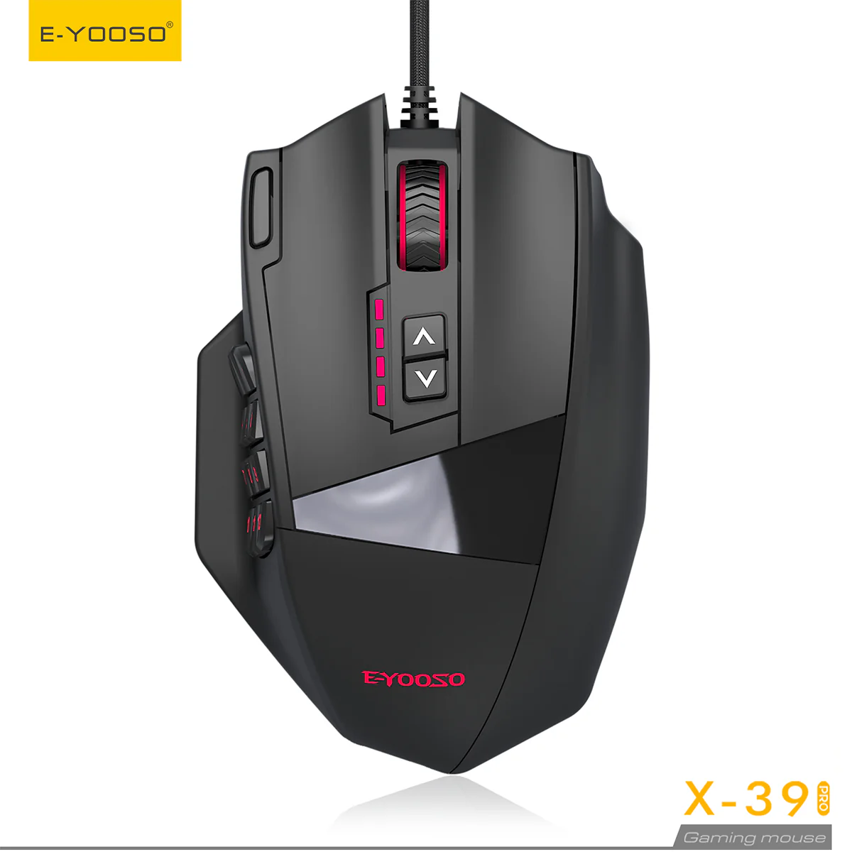 E-Yooso X-39 Pro RGB Wired Gaming Mouse (Black) - Image 3