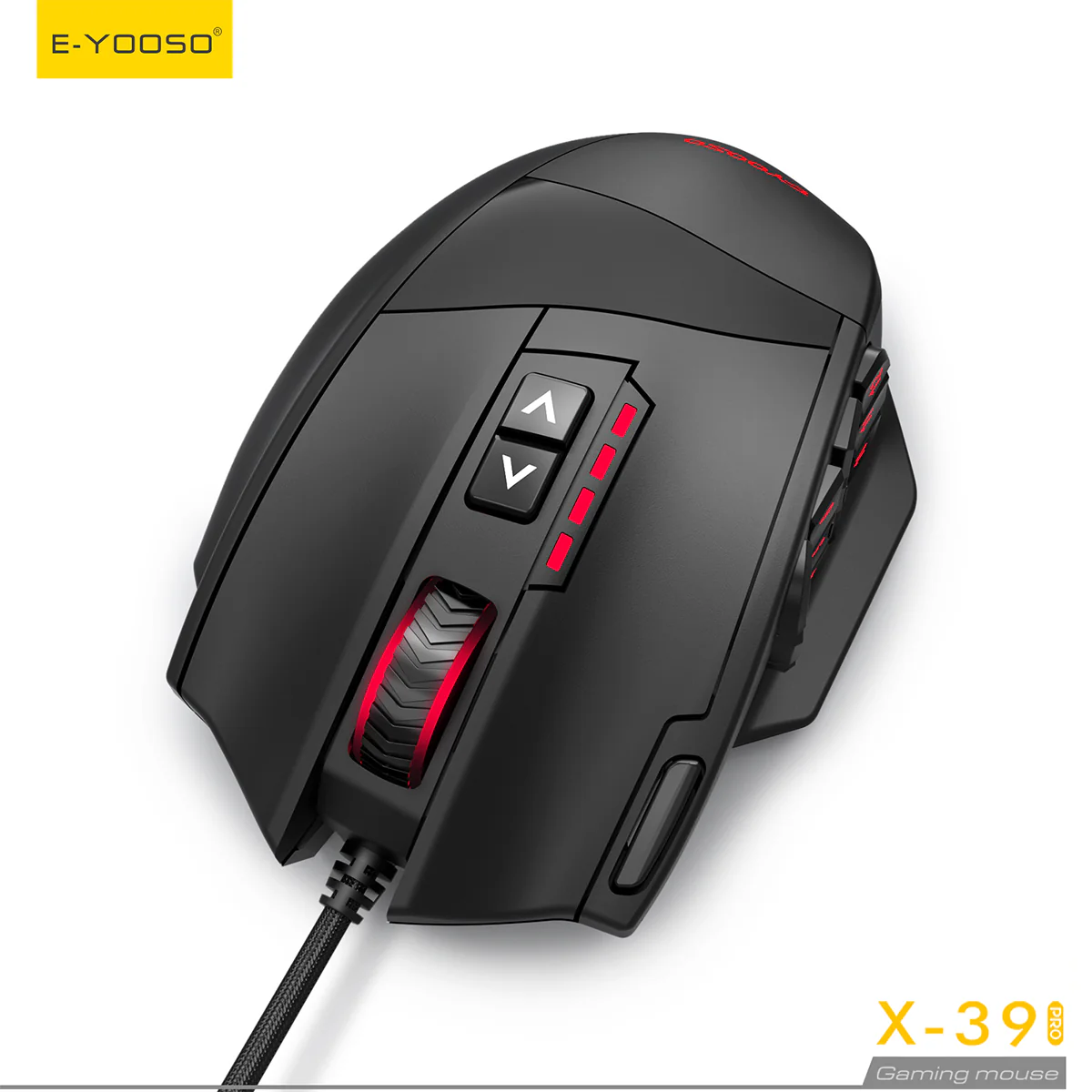 E-Yooso X-39 Pro RGB Wired Gaming Mouse (Black) - Image 8