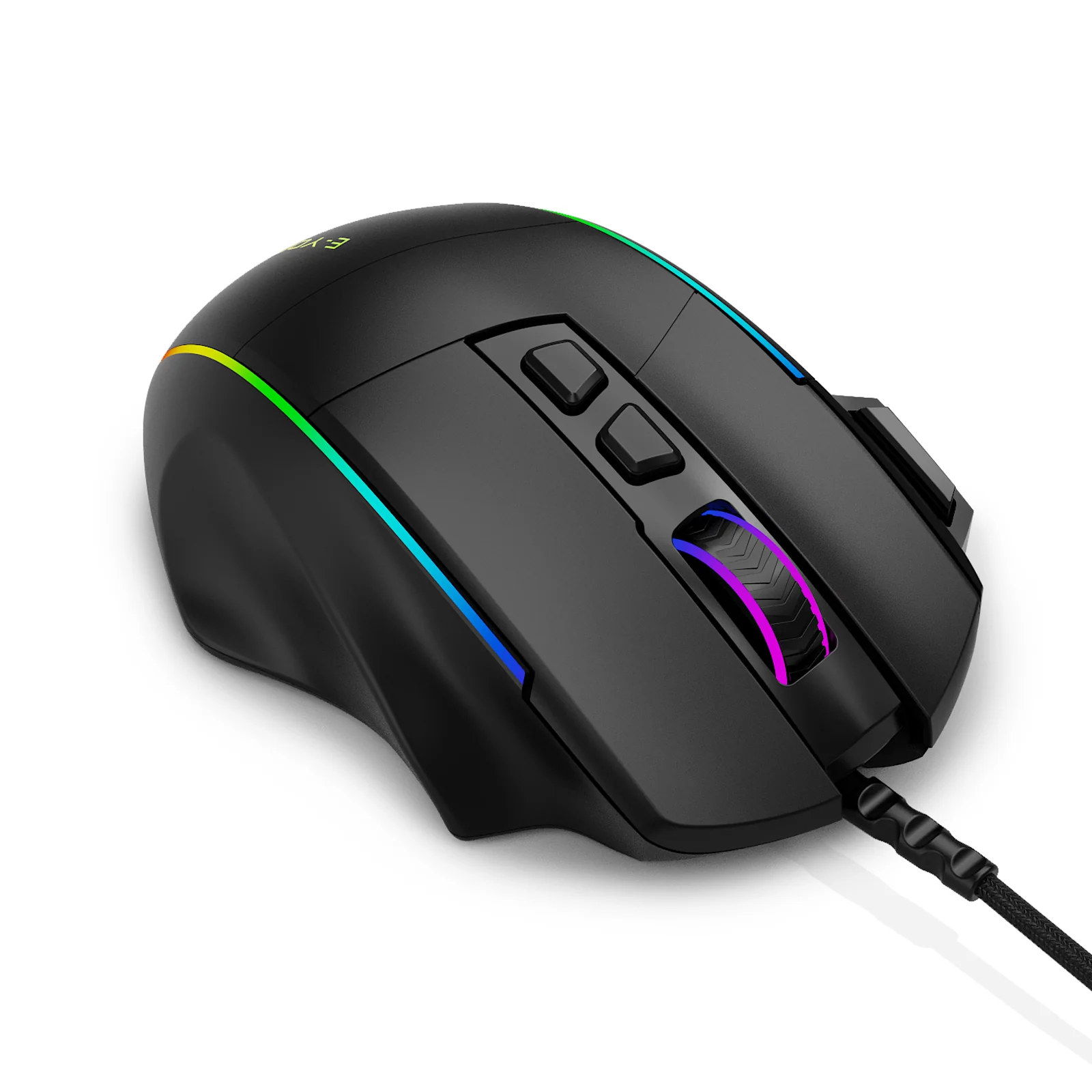 E-Yooso X-49 RGB Wired Mouse (Black) - Image 3