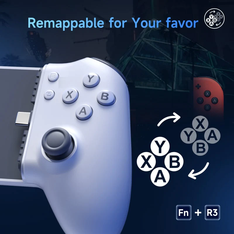 EasySMX M15 Mobile Gaming Controller (White) (VG-C512) - Image 5