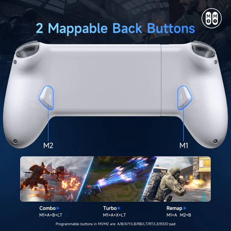 EasySMX M15 Mobile Gaming Controller (White) (VG-C512) - Image 7
