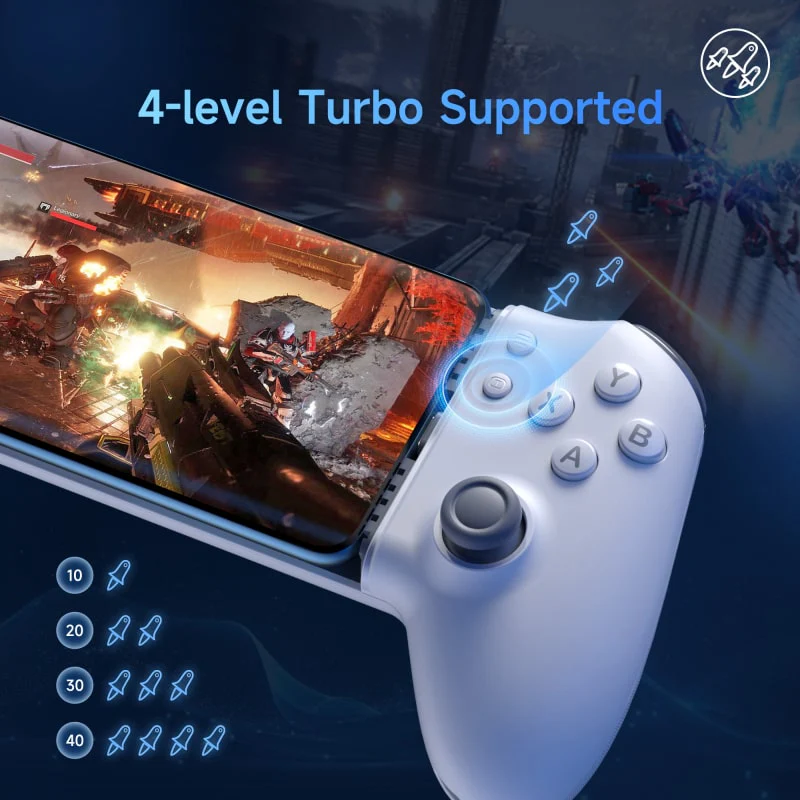EasySMX M15 Mobile Gaming Controller (White) (VG-C512) - Image 8
