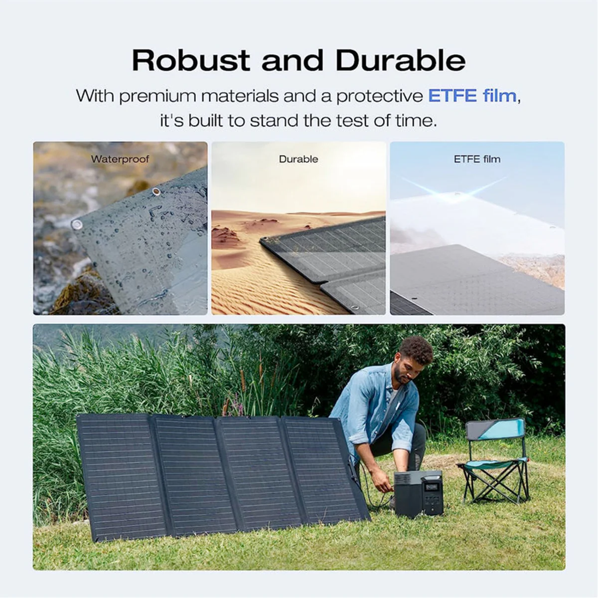 EcoFlow 160W Portable Solar Panel (EFSOLAR160W-N) - Image 6
