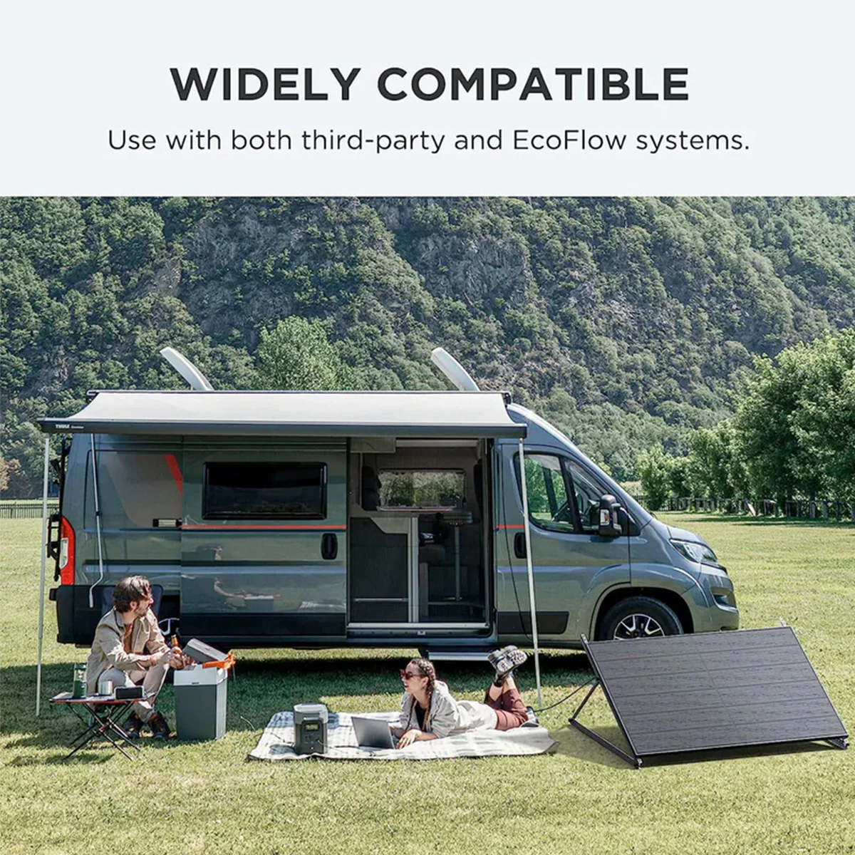 EcoFlow 400W Portable Solar Panel (Black) (SOLAR400W) - Image 7