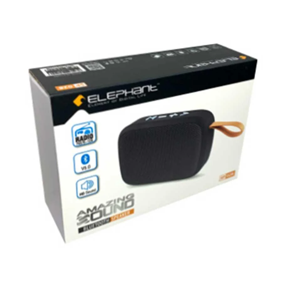 Elephant Amazing Sound Bluetooth Speaker (SP-028-BK) - Image 2