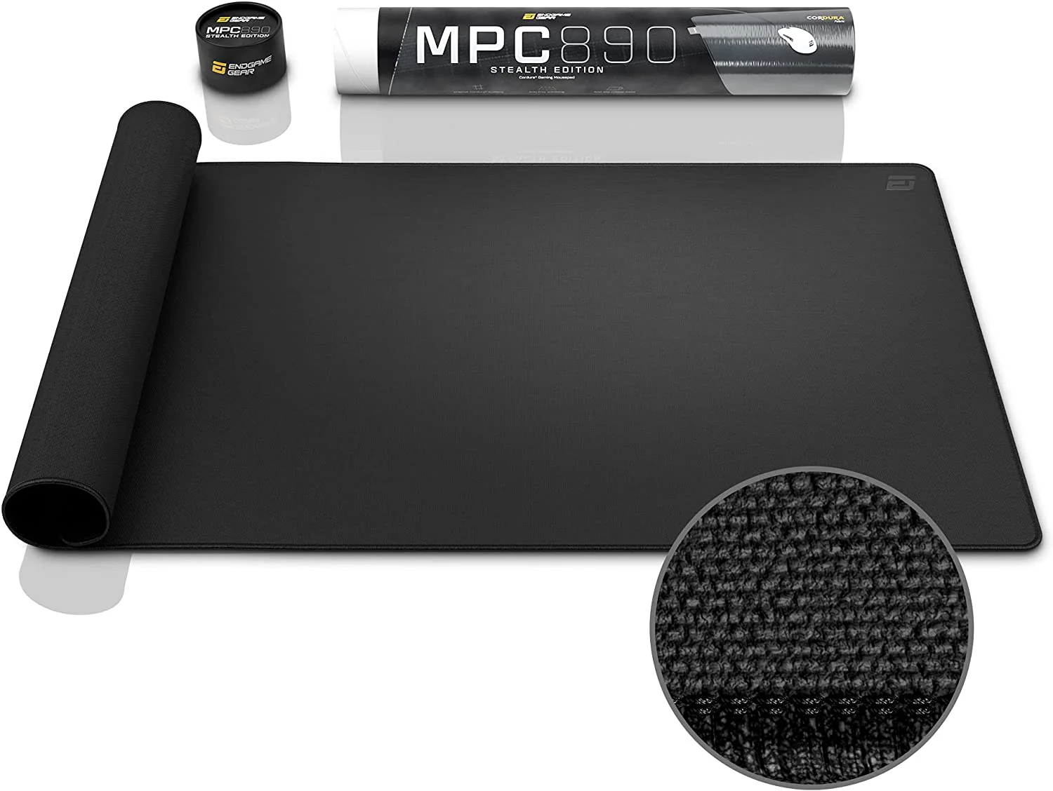 Endgame Gear MPC890 Stealth Edition Cordura Gaming Mouse Pad (Black) - Image 4