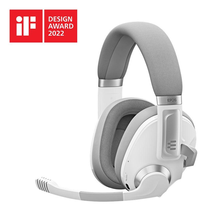 Epos H3PRO Hybrid Closed Acoustic Wireless Gaming Headset (Ghost White)